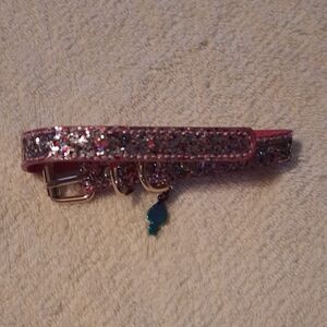 Sparkling Pink Dog Collar